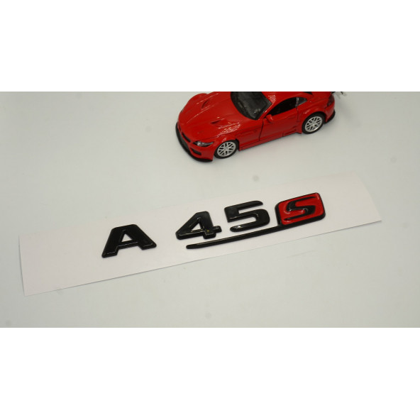 A 45S Bagaj Parlak Siyah ABS 3M 3D Yazı Logo - 2