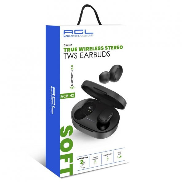 Acl ACB-42 TWS Earbuds Bluetooth 5.0 Ear-In Kulak İçi Bluetooth Kulaklık - 2
