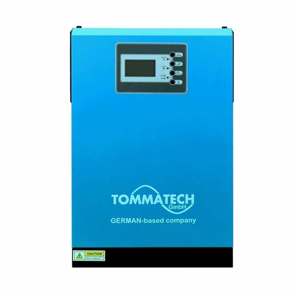 TommaTech New 5K 48V MPPT 1Faz Akıllı İnverter Çevirici İnvertör