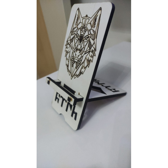 KURT FİGÜRLÜ TELEFON STANDI