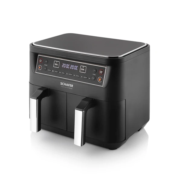 Schafer Thermochef Dual Dijital Airfryer/Sıcak Hava Fritözü - 9