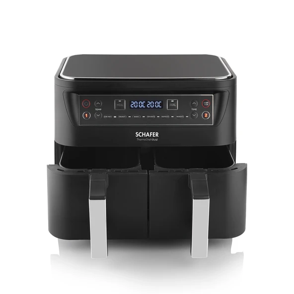 Schafer Thermochef Dual Dijital Airfryer/Sıcak Hava Fritözü - 11