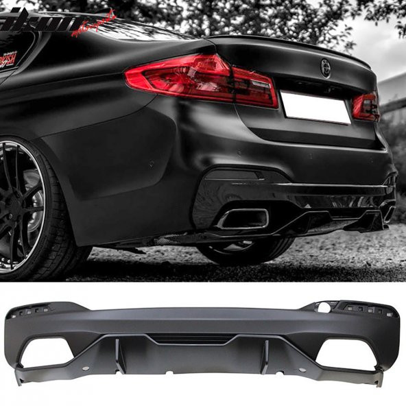 BMW 5 SERİSİ G30 M PERFORMANCE DİFÜZÖR PARLAK SİYAH 2016-2019