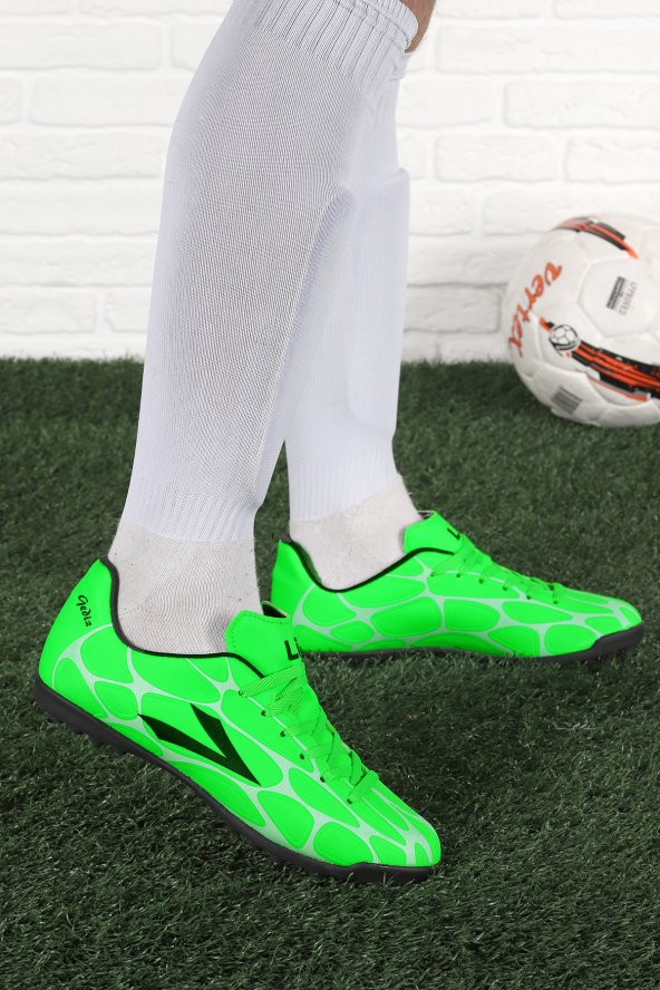 Lig Gediz PRM Halı Saha Erkek Futbol Ayakkabı Yeşil