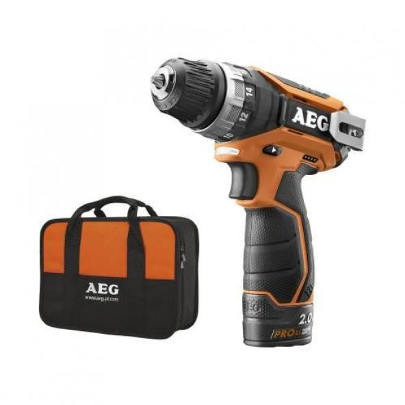 Aeg BS 12 C2 LI Çift Akülü Matkap (Lithium ion 12 V 2.0 Ah)
