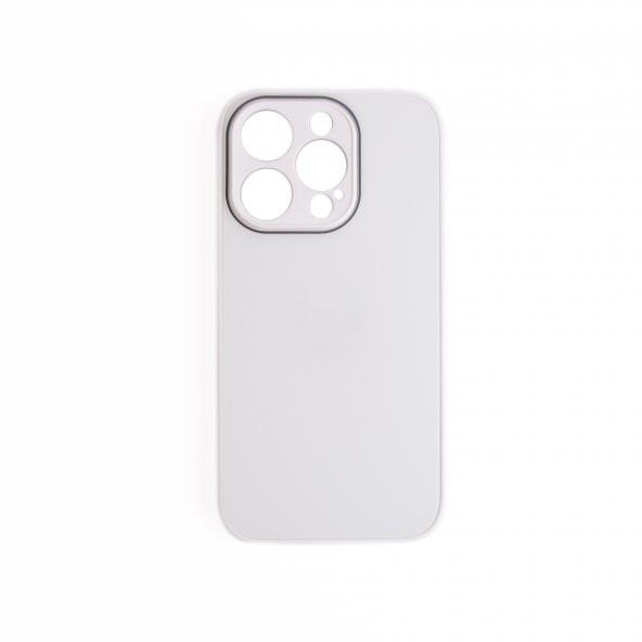 ScHitec Deluxe İphone 12 Pro Mat Kılıf Beyaz ürün görseli 1