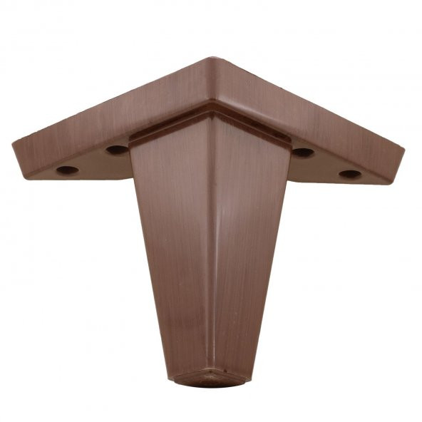 Mobilya Kanepe Sehpa Puf Koltuk Ayağı Kahverengi Baza Ayak 14 cm - 2