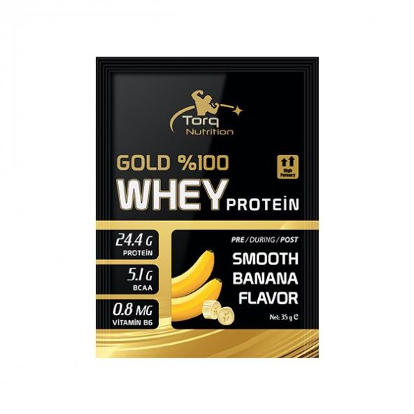 Torq Nutrition Gold Whey Protein 35 Gr - Muz