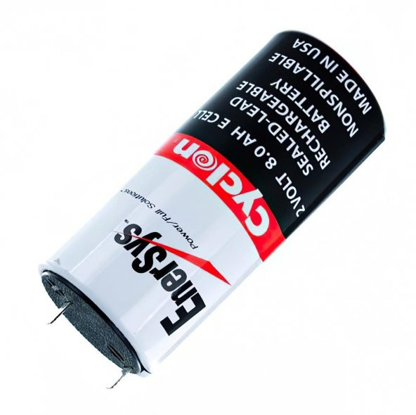 Hawker Energy Cyclon 0850-0004 Single E Cell 2V 8AH Akü - Resim 3