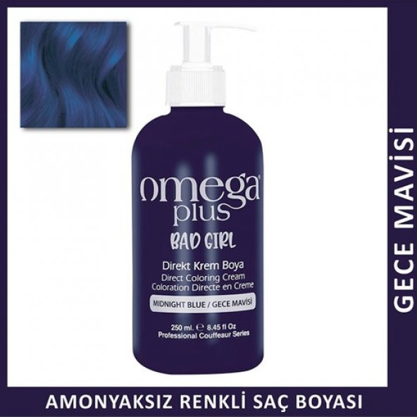 Omega Plus Bad Girl Midnight Blue (Gece Mavisi) 8681807042039