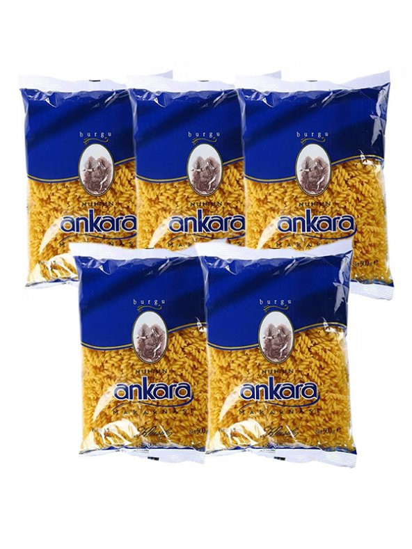 Ankara Ankara Burgu Makarna 500Gr x 5 Adet