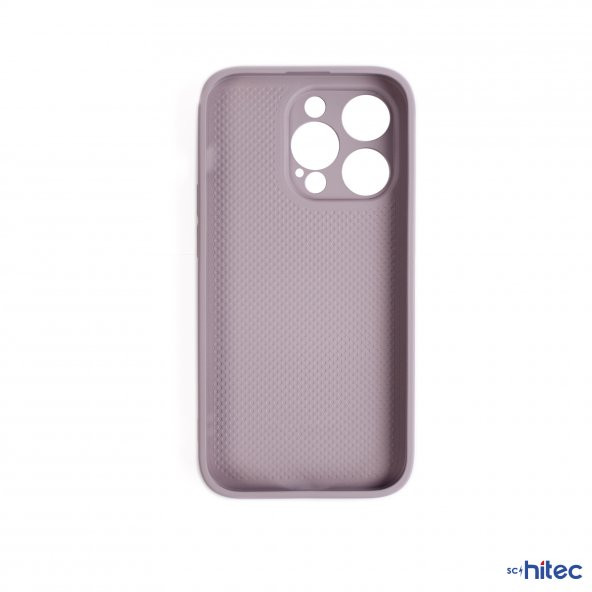 ScHitec Deluxe İphone 12 Pro Max Mat Kılıf Lila - 2