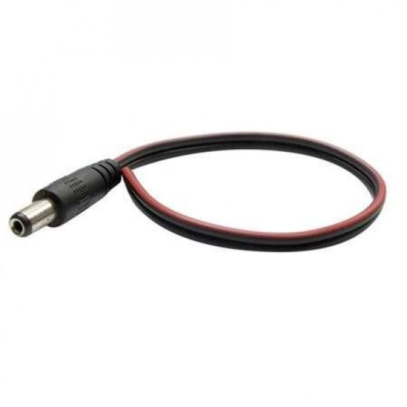 WellHise 2.1mm DC Power Jak Kablolu 30cm 10 ADET