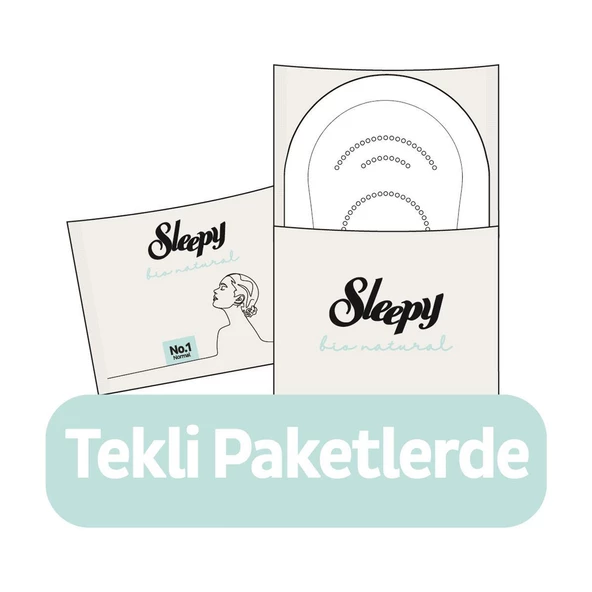 Sleepy Bio Natural Premium Plus Hijyenik Ped Gece 18 Adet Ped - 3