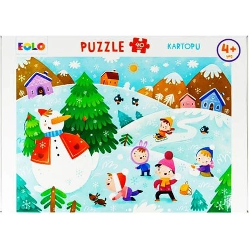 Eolo Kartopu Puzzle 40 Parça 4+