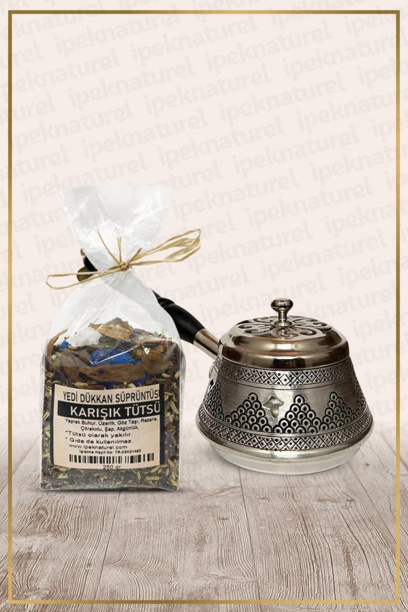 Bakır Tütsülük Tava No:10 Ve Nazar Tütsüsü