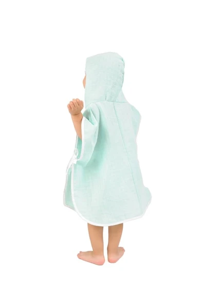 Çocuk Bebek Müslin Panço Kapüşonlu Oeko-tex Sertifikalı 1-4 yaş - 8