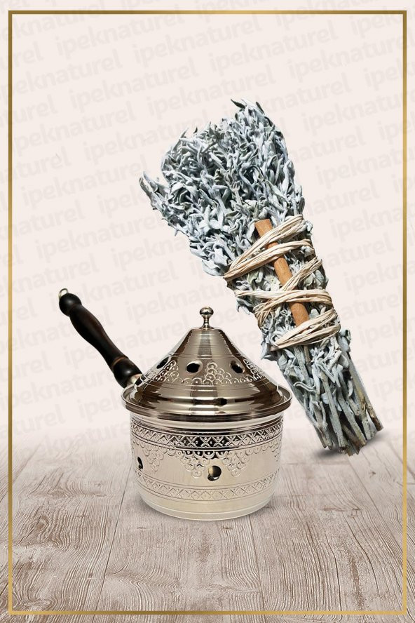 Bakır Tütsülük Tava No:6 Ve Demet Ada Çayı Tütsüsü