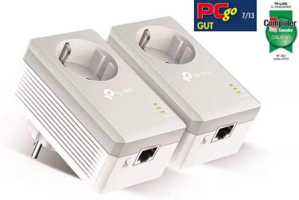 TP-Link TL-PA4010PKIT TL-PA4010P KIT AV600 AC Güç Soketli - Resim 3