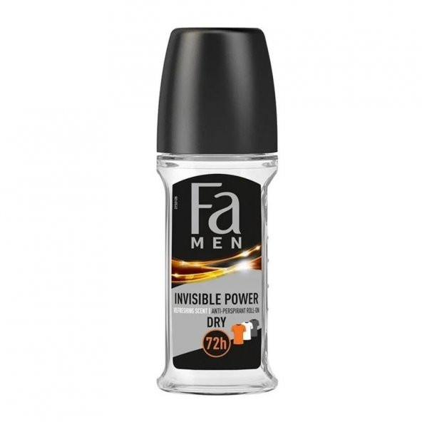 Fa Men Roll-On Deodorant Invisible Power Dry 50ml