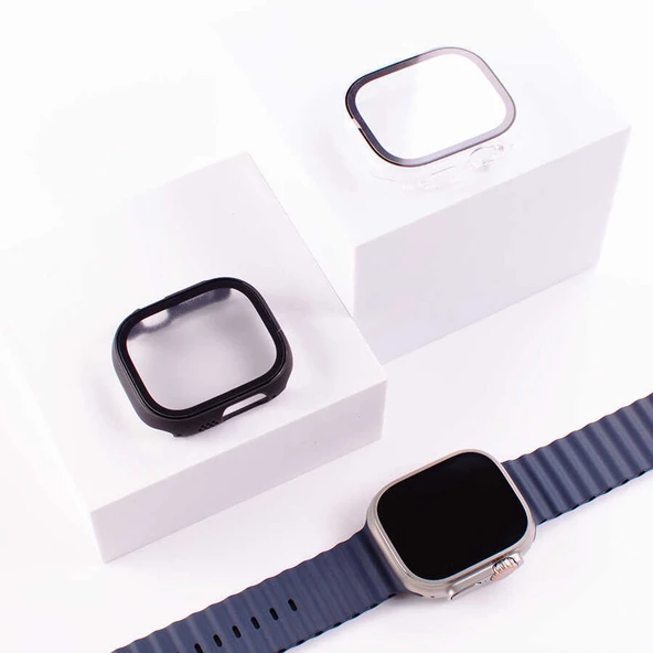 Apple Watch Ultra 49mm Kasa ve Ekran Koruyucu Zore Watch Gard 20 - 7