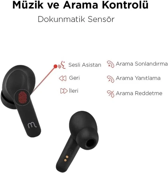 Mojue by TTec TW03 Gerçek Kablosuz TWS Bluetooth Kulaklık - 2