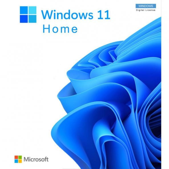 Microsoft Windows 11 Home 64Bit Türkçe Oem KW9-00660