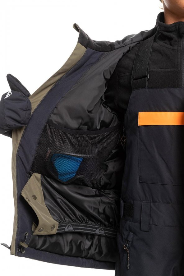 Quiksilver Mission Çocuk Snowboard Su Geçirmez Kayak Montu EQBTJ03167 - 12