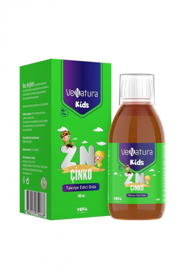 Venatura Kids Çinko Takviye Edici Gıda