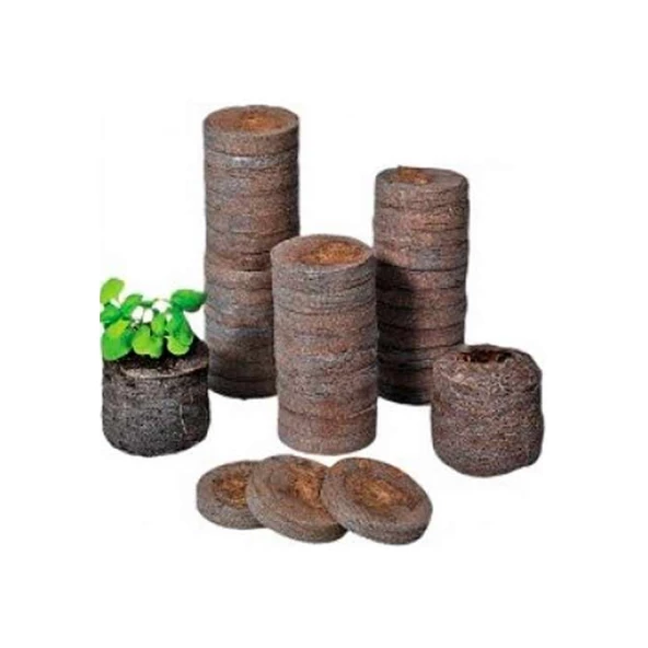 Jiffy Şişen Tablet Coco 50 mm 10 Adet - 2