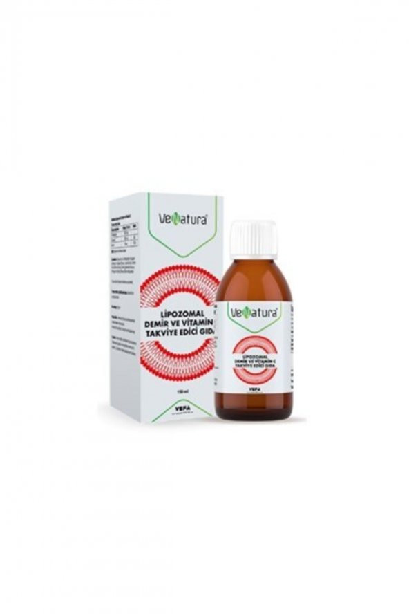 Lipozomal Demir ve Vitamin C Takviye Edici Gıda