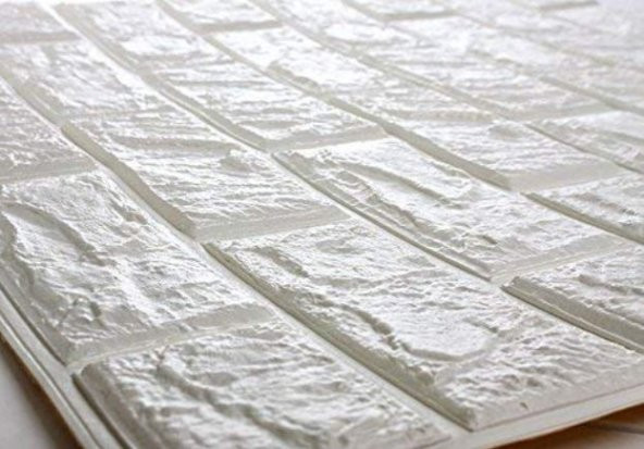 Renkli Duvarlar MUTFAK TEZGAH ARASI TUĞLA KENDİNDEN YAPIŞKANLI PANEL SİLİNEBİLİR - 2