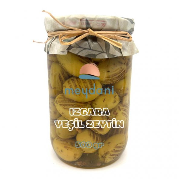 YEŞİL ZEYTİN IZGARA 500 GR