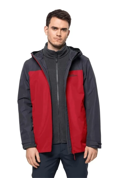 Jack WolfSkin 1115311 - Taubenberg 3IN1 Outdoor Mont ürün görseli 1