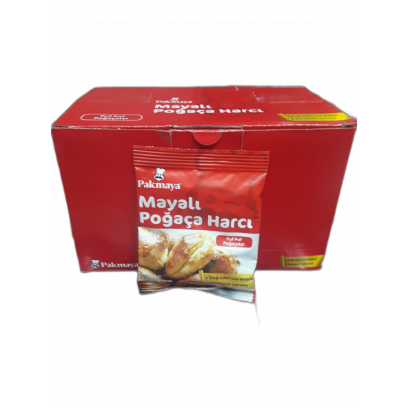 Mayalı Poğaça Harcı 35 Gr X 24 Adet.PAKMAYA