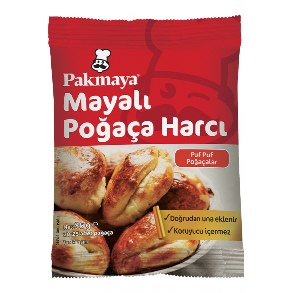 Mayalı Poğaça Harcı 35 Gr X 24 Adet.PAKMAYA - 2