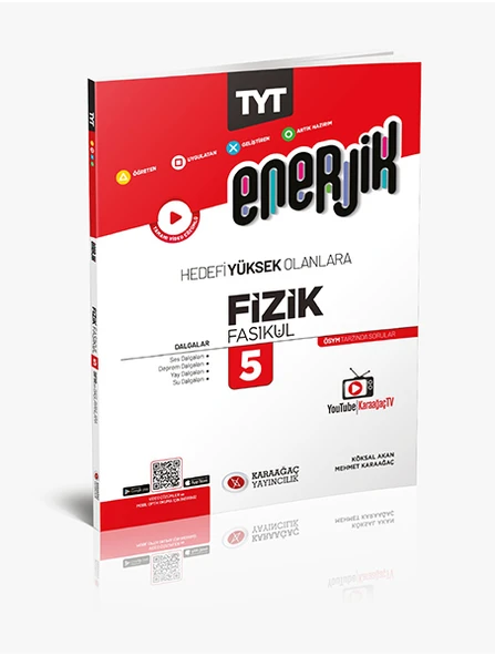 Karaağaç Yayınları TYT Enerjik Fizik Fasikülleri 5