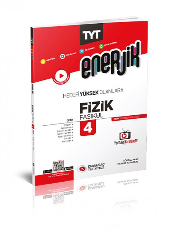 Karaağaç Yayınları TYT Enerjik Fizik Fasikülleri 4