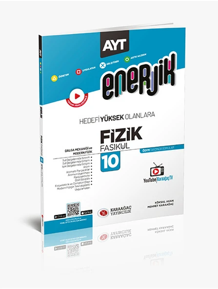 Karaağaç Yayınları AYT Enerjik Fizik Fasikülleri 10