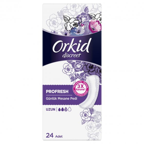 Orkid  Mesane Pedi Uzun 24 Adet