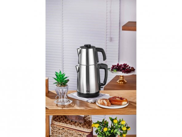Taç Keyfidem Çay Makinesi Inox - 3