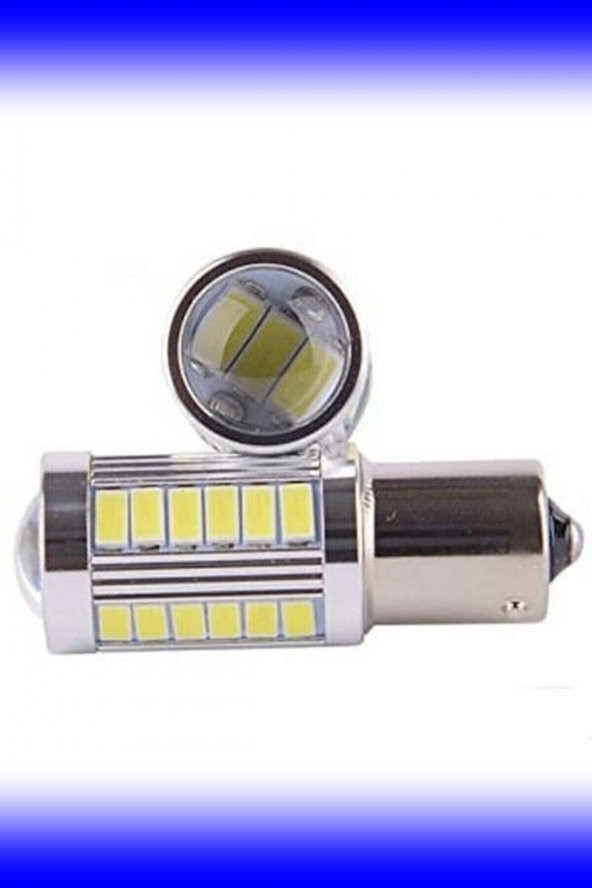 POINT MARKETING Carway Tek Duy 93 2li Geri Vites Led Sinyal Stop Ampulü Beyaz Renk - 3