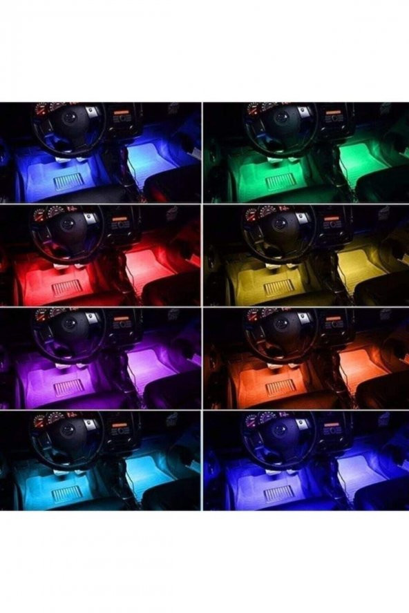 Ayak Altı Led Sese Duyarlı Kumandalı - 2