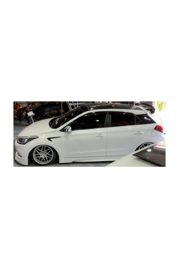 Hyundai İ10 Uyumlu Çamurluk Venti Sağ Sol Parlak Siyah - Resim 2