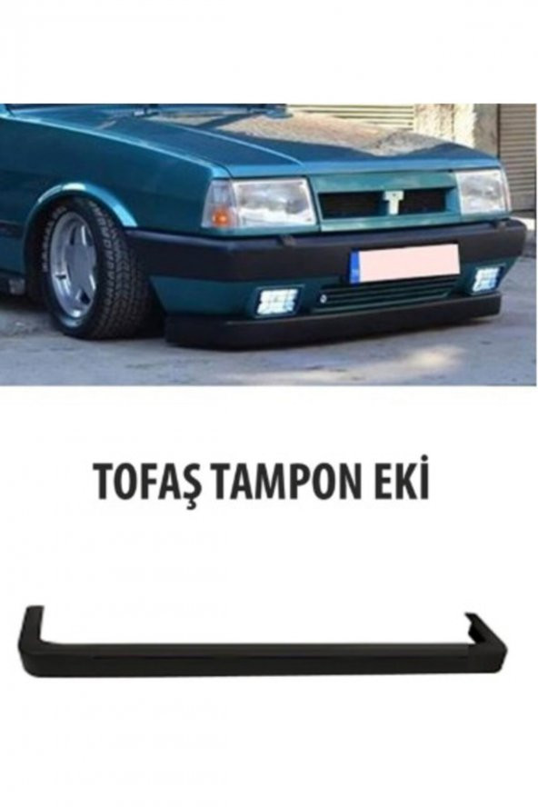 Kırılmaz Tofaş Slx Takoz Esnek Karlık 1.kalite Siyah Ön Tampon Eki