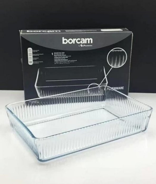 Paşabahçe 59964 Dikdörtgen Borcam Tepsi