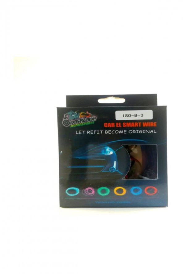 Torpido Led İp Neon Işıklı Dekoratif Turuncu 2 mt - 3