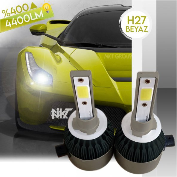 POINT MARKETING H27 Led Xenon Far Aydınlatma Seti Şimşek Etkili H 27