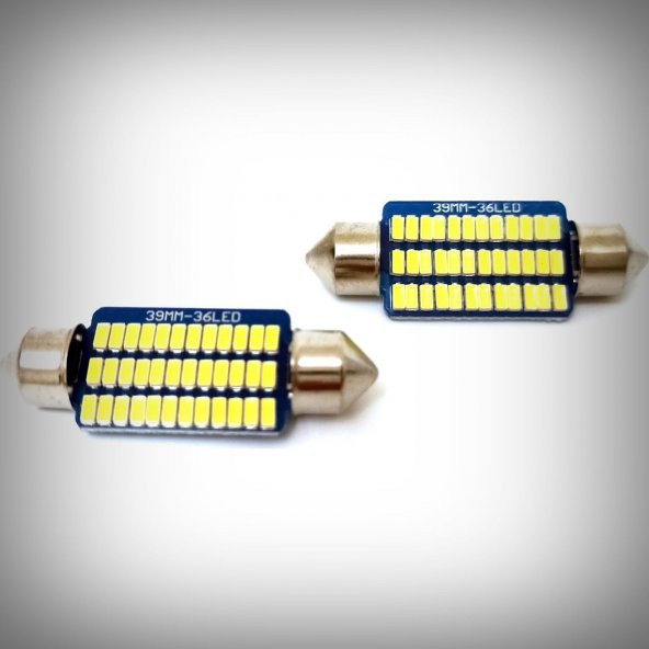 POINT MARKETING 3,9 cm Canbus Sofit Ampül 36 Beyaz Smd Ledli Ampül - 3