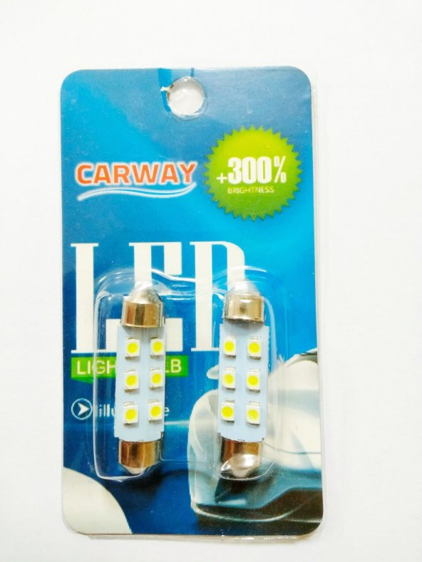 POINT MARKETING Carway Sofit Ampül 6 Beyaz Smd Ledli 3,9 cm 6 Beyaz Smd Ledli 3,6 Cm Sofit Ampül